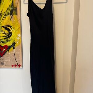 Elegant silks navy Women's Dress